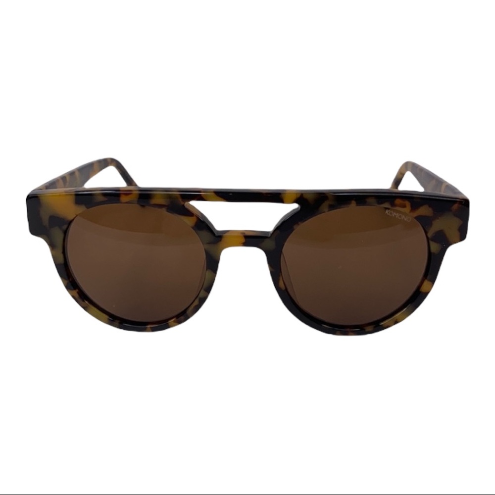 KOMONO Dreyfuss Tortoise Demi New Sunglasses round